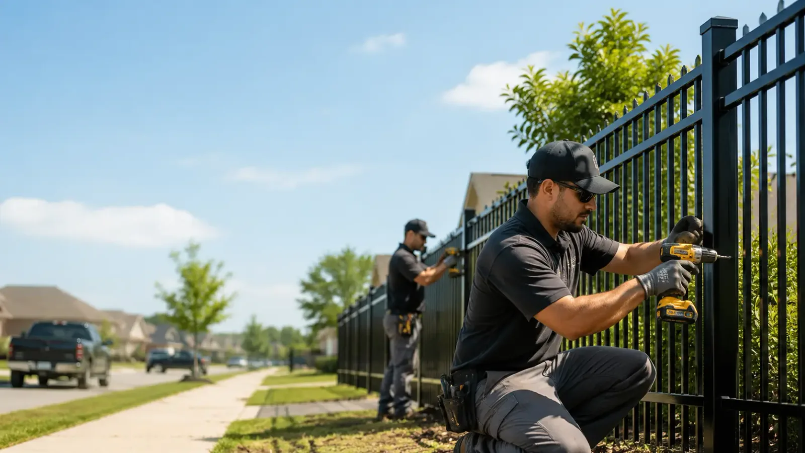 Metal Fence Installation in Keystone, IN